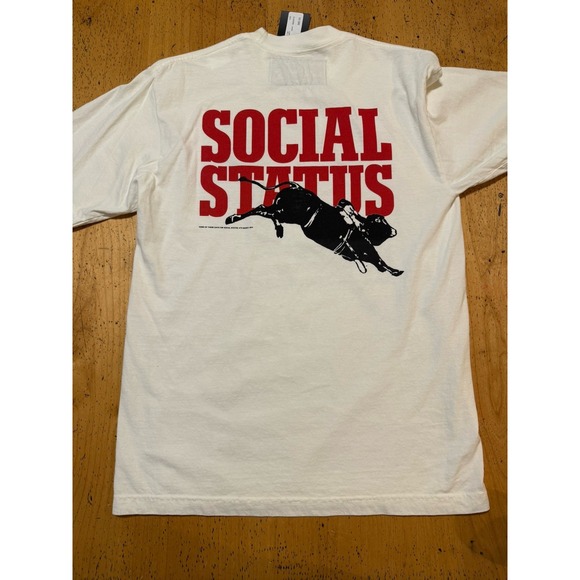 One Of These Days Shirt Mens Medium White Rodeo Western Graphic Tee - Picture 6 of 8